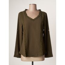 ROSE MON AMOUR - Blouse vert en polyester - Femme - Taille 36 - Modz