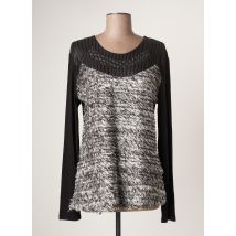 FRED SABATIER - Pull gris en coton pour femme - Taille 40 - Modz