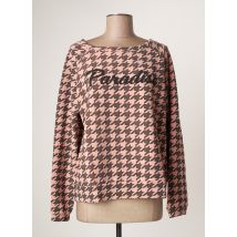 ROSE - Sweat-shirt rose en polyester - Femme - Taille 36 - Modz
