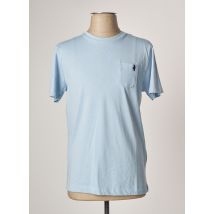 MCS - T-shirt bleu en coton pour femme - Taille 44 - Modz