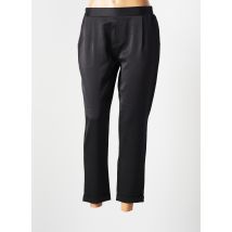 ROSE - Pantalon 7/8 noir en polyester - Femme - Taille 36 - Modz
