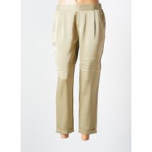 ROSE - Pantalon 7/8 vert en polyester - Femme - Taille 36 - Modz