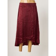 ROSE - Jupe longue rouge en polyester - Femme - Taille 36 - Modz