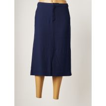 COMPTOIR DES COTONNIERS - Jupe mi-longue bleu en viscose - Femme - Taille 34 - Modz