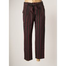 ROSE MON AMOUR - Pantalon droit noir en polyester - Femme - Taille 36 - Modz