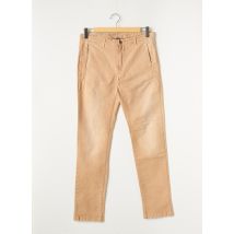 JOE SAN - Pantalon chino beige en coton - Homme - Taille W31 - Modz