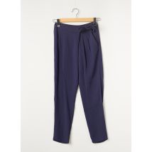 COMPTOIR DES COTONNIERS - Pantalon droit bleu en viscose pour femme - Taille 34 - Modz