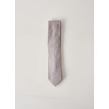 FACONNABLE - Cravate gris en soie - Homme - Taille TU - Modz