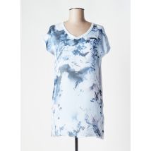COP COPINE - Tunique manches courtes bleu en polyester pour femme - Taille 38 - Modz