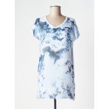 COP COPINE - Tunique manches courtes bleu en polyester - Femme - Taille 36 - Modz