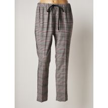 KOCCA - Pantalon droit noir en polyester - Femme - Taille 40 - Modz