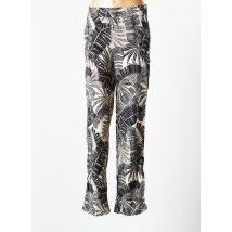 GEISHA - Pantalon droit noir en viscose - Femme - Taille 36 - Modz