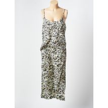 KAFFE - Combi-pantalon noir en viscose - Femme - Taille 40 - Modz