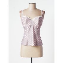 ANTINEA - Top/Caraco marron en polyester - Femme - Taille 95C - Modz