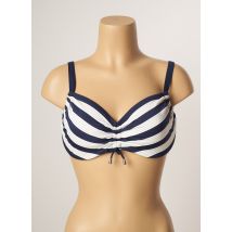 LIDEA - Haut de maillot de bain bleu en polyamide - Femme - Taille 90E - Modz