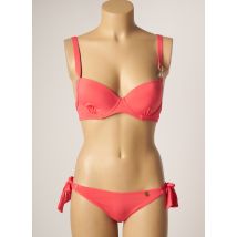 PROMISE - Maillot de bain 2 pièces rose en polyamide - Femme - Taille TU - Modz