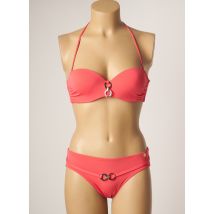 PROMISE - Maillot de bain 2 pièces rose en polyamide - Femme - Taille TU - Modz