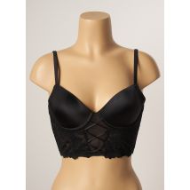PROMISE - Corset noir en polyamide - Femme - Taille 85B - Modz