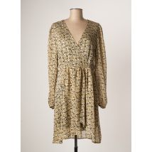 LOVIE & CO - Robe mi-longue jaune en polyester - Femme - Taille 40 - Modz