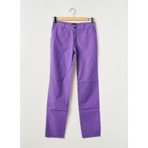 THE KOOPLES (SPORT) - Pantalon chino violet en coton - Femme - Taille 34 - Modz