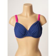 BELCOR - Haut de maillot de bain bleu en polyamide - Femme - Taille 95C - Modz