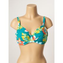 BELCOR - Haut de maillot de bain bleu en polyamide - Femme - Taille 110B - Modz
