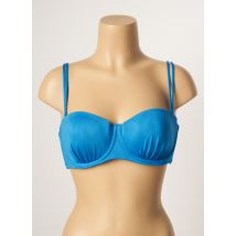 BELCOR - Haut de maillot de bain bleu en polyamide - Femme - Taille 100D - Modz