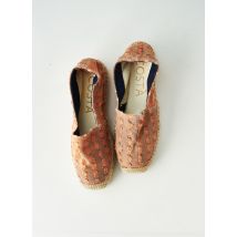 COSTA - Espadrilles orange en textile - Femme - Taille 37 - Modz