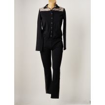 HBT - Combi-pantalon noir en polyamide - Femme - Taille 32 - Modz