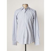 PAL ZILERI - Chemise manches longues bleu en coton - Homme - Taille S - Modz