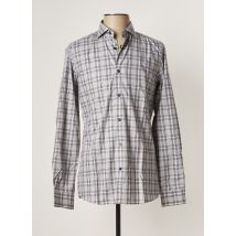 LAB - Chemise manches longues gris en coton - Homme - Taille M - Modz