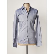 LAB - Chemise manches longues bleu en coton - Homme - Taille S - Modz