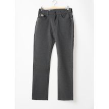 BIKKEMBERGS - Pantalon droit gris en viscose - Homme - Taille W30 - Modz