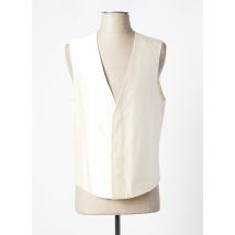 PAL ZILERI - Gilet sans manche beige en soie - Homme - Taille L - Modz