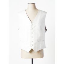 GREGE CREATION - Gilet sans manche gris en soie - Homme - Taille XXL - Modz