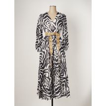 IMPREVU - Robe longue bleu en coton - Femme - Taille 34 - Modz