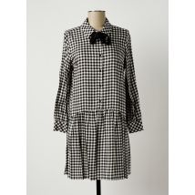 LAUREN VIDAL - Robe mi-longue noir en viscose - Femme - Taille 38 - Modz