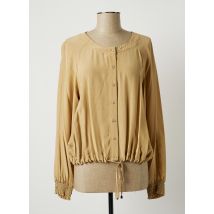 LAUREN VIDAL - Chemisier beige en viscose - Femme - Taille 42 - Modz