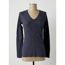 LAUREN VI - Pull bleu en viscose - Femme - Taille 40 - Modz