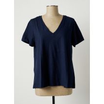 LAUREN VIDAL - T-shirt bleu en coton pour femme - Taille 38 - Modz