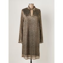 HARTFORD - Robe mi-longue jaune en polyester - Femme - Taille 38 - Modz
