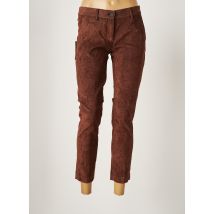 MASON'S - Pantalon 7/8 marron en coton pour femme - Taille 36 - Modz