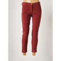 MASON'S - Pantalon chino marron en coton - Femme - Taille 34 - Modz
