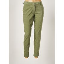 MASON'S - Pantalon chino vert en coton - Femme - Taille 34 - Modz