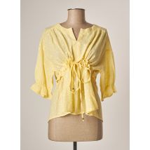 LE PETIT BAIGNEUR - Blouse jaune en coton - Femme - Taille 44 - Modz