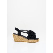 TONI PONS - Espadrilles noir en textile pour femme - Taille 40 - Modz