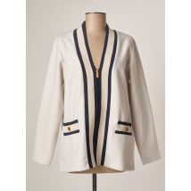 KALISSON - Veste casual beige en polyester - Femme - Taille 42 - Modz