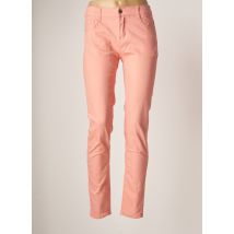 KALISSON - Pantalon slim rose en coton pour femme - Taille 40 - Modz