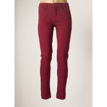 KALISSON - Pantalon slim violet en coton pour femme - Taille 36 - Modz
