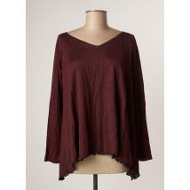 CATY LESCA - Top rouge en viscose - Femme - Taille 36 - Modz